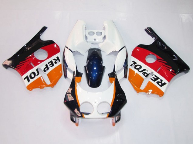1990-1998 White Repsol Honda CBR250RR Fairings for Sale 1990-1998 White Repsol Honda CBR250RR Fairings for Sale
