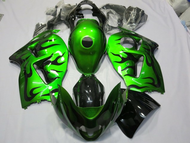 1997-2007 Gloss Green Suzuki GSXR 1300 Fairings for Sale 1997-2007 Gloss Green Suzuki GSXR 1300 Fairings for Sale