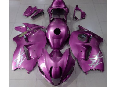 1997-2007 Gloss Pink & Silver Suzuki GSXR 1300 Fairings for Sale