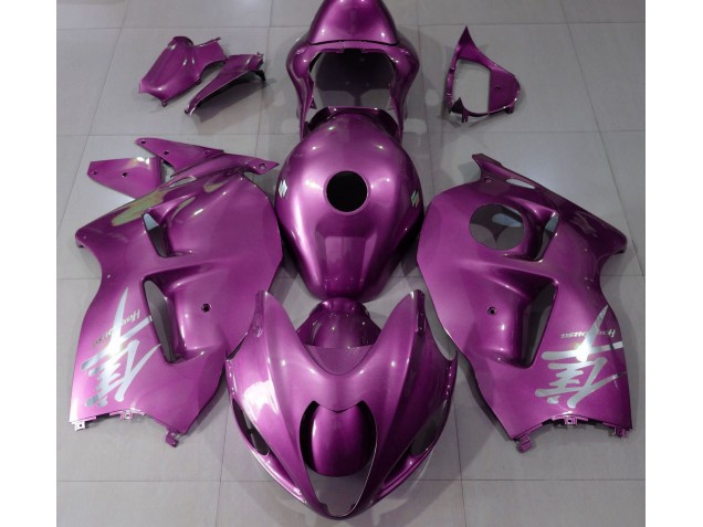 1997-2007 Gloss Pink & Silver Suzuki GSXR 1300 Fairings for Sale