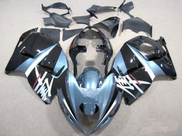 1997-2007 Light Blue and Black Suzuki GSXR 1300 Fairings for Sale