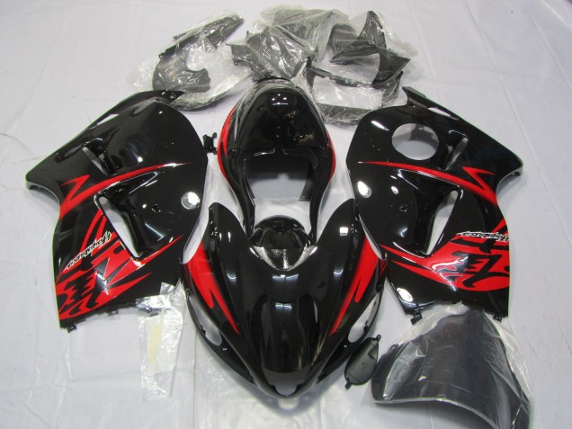 1997-2007 Red and Gloss Black Suzuki GSXR 1300 Fairings for Sale 1997-2007 Red and Gloss Black Suzuki GSXR 1300 Fairings for Sale