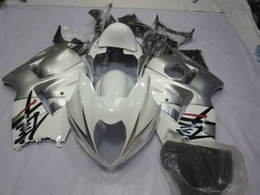 1997-2007 Silver White Suzuki GSXR 1300 Fairings for Sale