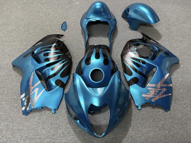 1997-2007 Sky Blue and Black Suzuki GSXR 1300 Fairings for Sale