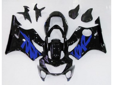 1999-2000 Gloss Black & Blue Honda CBR600 F4 Fairings for Sale
