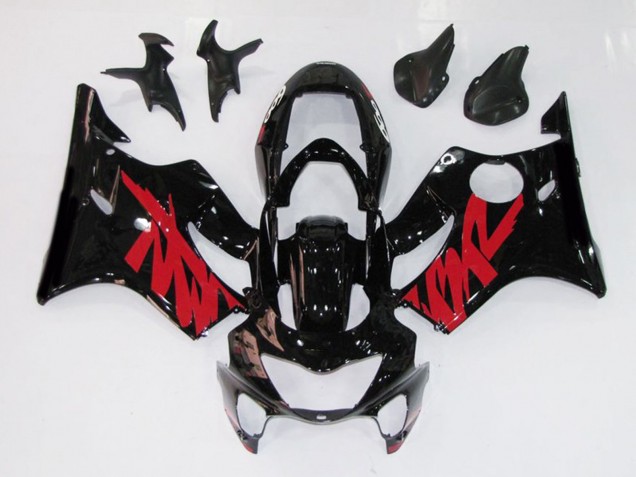 1999-2000 Gloss Black Red Decal Honda CBR600 F4 Fairings for Sale 1999-2000 Gloss Black Red Decal Honda CBR600 F4 Fairings for Sale