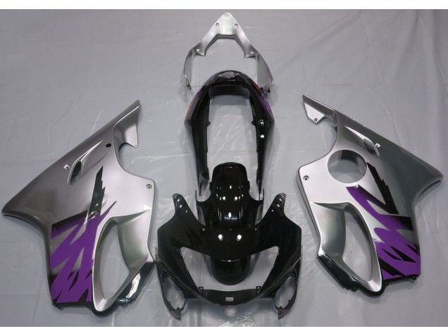 1999-2000 Gloss Silver & Purple Honda CBR600 F4 Fairings for Sale 1999-2000 Gloss Silver & Purple Honda CBR600 F4 Fairings for Sale