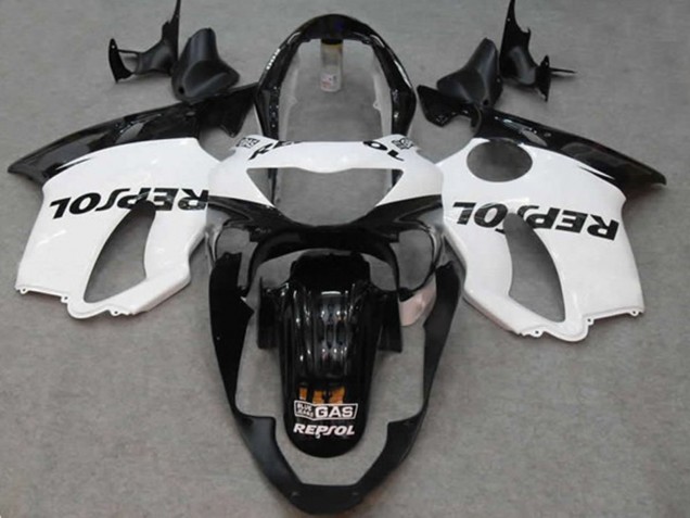 1999-2000 White Repsol Honda CBR600 F4 Fairings for Sale 1999-2000 White Repsol Honda CBR600 F4 Fairings for Sale