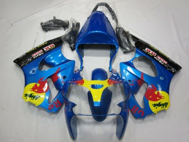 2000-2002 Red Bull Kawasaki ZX6R Fairings for Sale