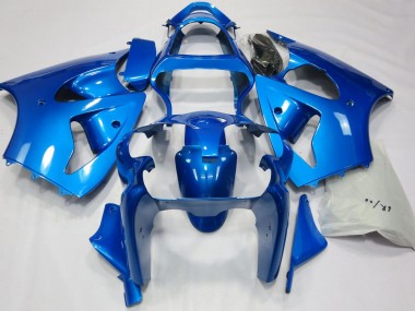 2000-2002 Vibrant Blue Kawasaki ZX6R Fairings for Sale