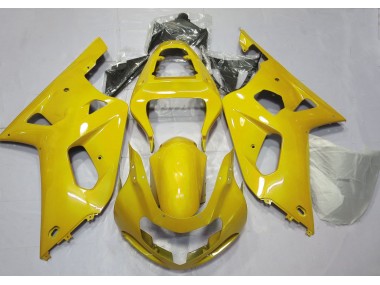 2001-2003 Bright Yellow Suzuki GSXR 600-750 Fairings for Sale