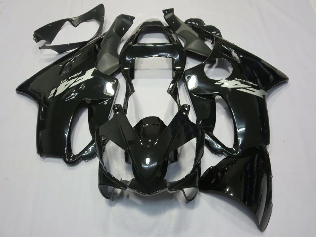 2001-2003 Gloss Black Silver Decal Honda CBR600 F4i Fairings for Sale