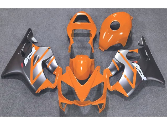 2001-2003 Orange and Matte Silver Honda CBR600 F4i Fairings for Sale 2001-2003 Orange and Matte Silver Honda CBR600 F4i Fairings for Sale