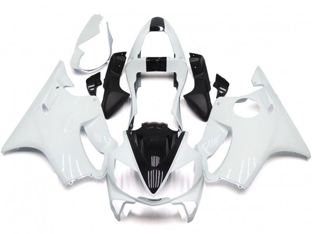 2001-2003 White and Black Honda CBR600 F4i Fairings for Sale
