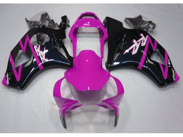 2002-2003 Gloss Black and Pink Honda CBR954 Fairings for Sale