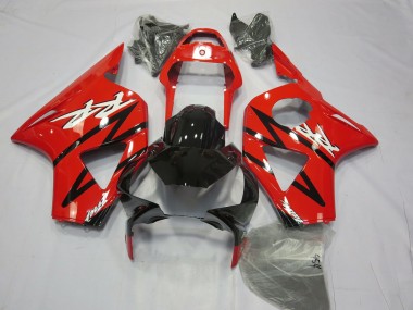2002-2003 Red and Black No.2 Honda CBR954 Fairings for Sale