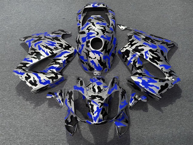 2002-2012 Blue Camo Honda VFR800 Fairings for Sale 2002-2012 Blue Camo Honda VFR800 Fairings for Sale