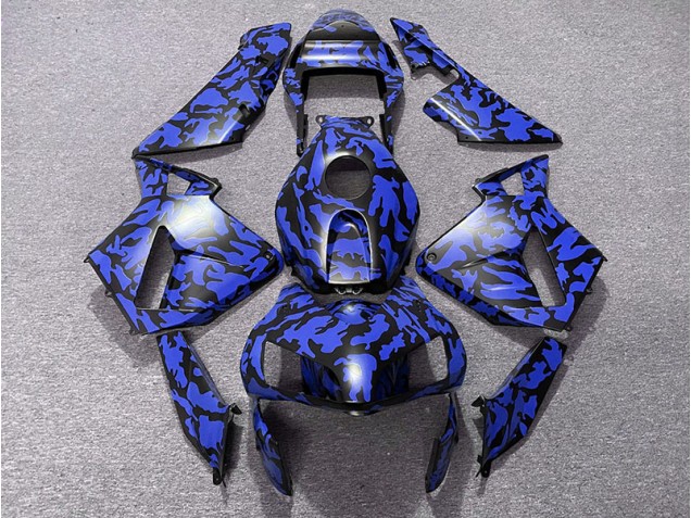 2003-2004 Blue Camo Honda CBR600RR Fairings for Sale 2003-2004 Blue Camo Honda CBR600RR Fairings for Sale