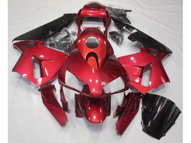 2003-2004 Candy Red Plain Honda CBR600RR Fairings for Sale 2003-2004 Candy Red Plain Honda CBR600RR Fairings for Sale
