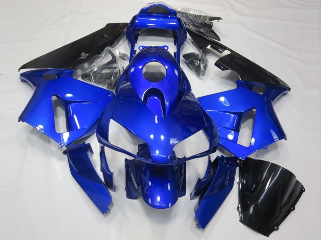 2003-2004 Gloss Blue and Black Honda CBR600RR Fairings for Sale 2003-2004 Gloss Blue and Black Honda CBR600RR Fairings for Sale