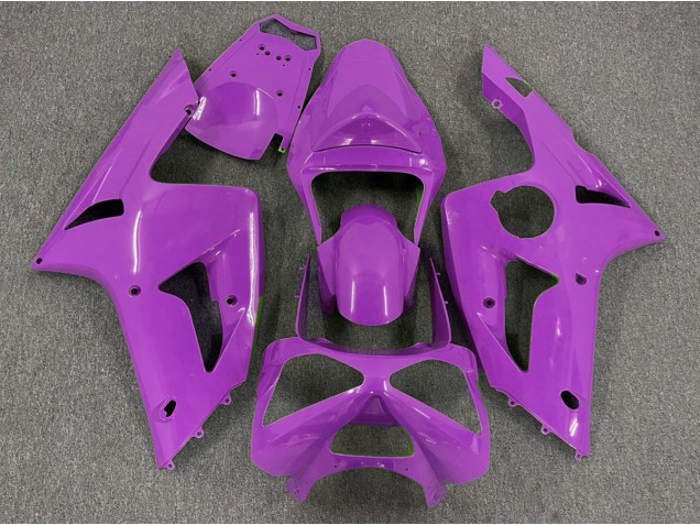 2003-2004 Gloss Magenta Plain Kawasaki ZX6R Fairings for Sale 2003-2004 Gloss Magenta Plain Kawasaki ZX6R Fairings for Sale