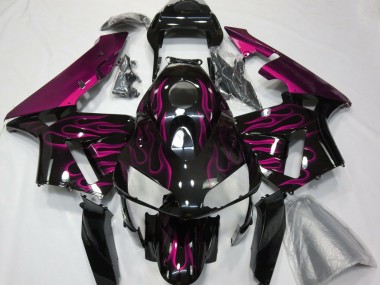 2003-2004 Hot Pink Flames Honda CBR600RR Fairings for Sale