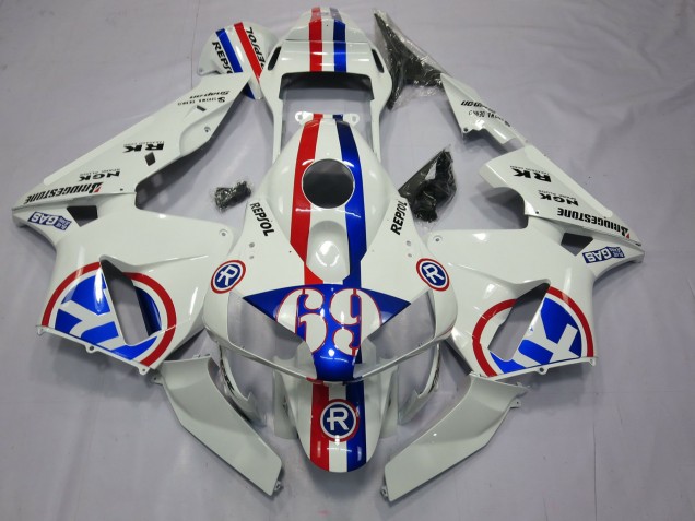 2003-2004 Repsol 69 Honda CBR600RR Fairings for Sale 2003-2004 Repsol 69 Honda CBR600RR Fairings for Sale