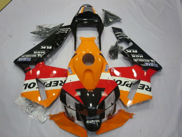 2003-2004 Repsol Classic Style Honda CBR600RR Fairings for Sale 2003-2004 Repsol Classic Style Honda CBR600RR Fairings for Sale