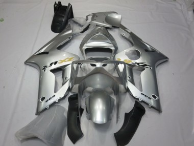 2003-2004 Silver OEM Style Kawasaki ZX6R Fairings for Sale