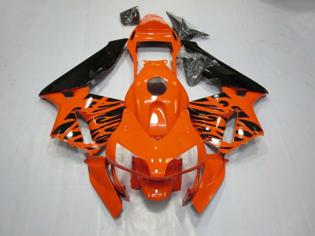 2003-2004 Tribal Orange Honda CBR600RR Fairings for Sale 2003-2004 Tribal Orange Honda CBR600RR Fairings for Sale