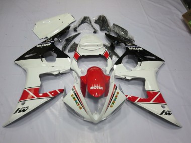2003-2005 Motul Red and Black Yamaha R6 Fairings for Sale