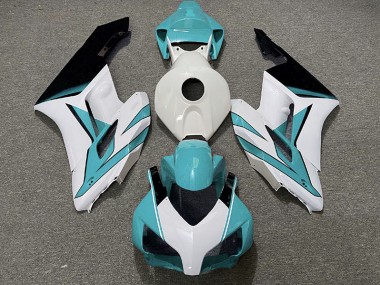 2004-2005 Cyan White and Black Gloss Honda CBR1000RR Fairings for Sale