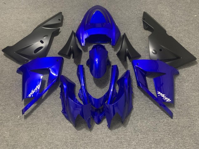 2004-2005 Gloss Blue and Black Kawasaki ZX10R Fairings for Sale 2004-2005 Gloss Blue and Black Kawasaki ZX10R Fairings for Sale