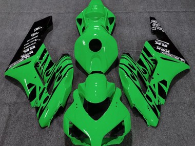 2004-2005 Gloss Green Flame Honda CBR1000RR Fairings for Sale