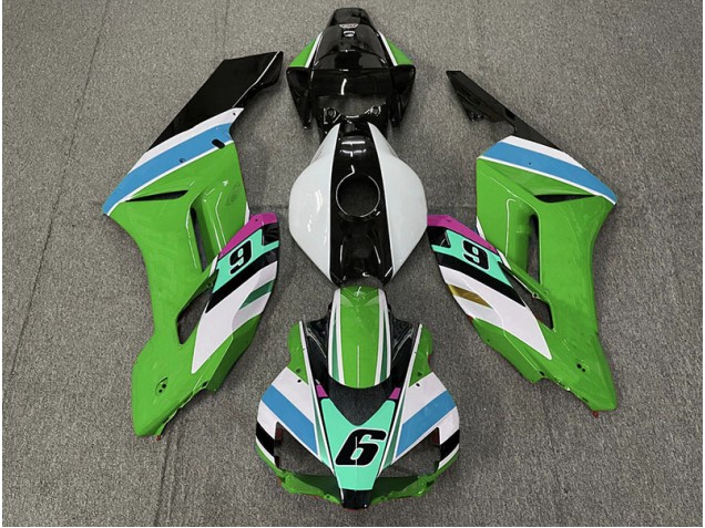 2004-2005 Green 6 Honda CBR1000RR Fairings for Sale 2004-2005 Green 6 Honda CBR1000RR Fairings for Sale