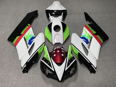 2004-2005 Green and Red Flag Honda CBR1000RR Fairings for Sale