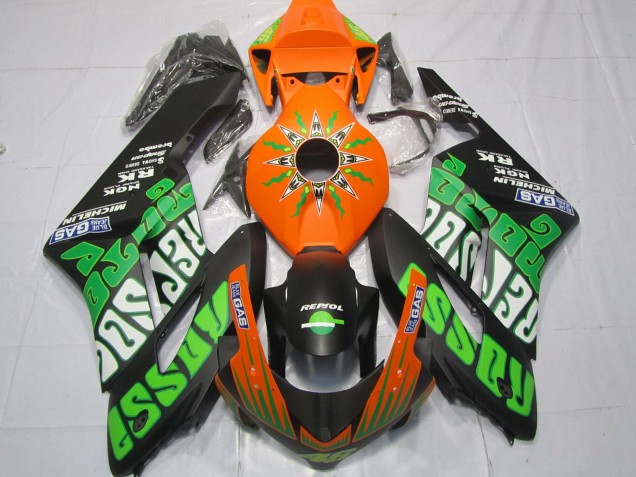 2004-2005 Lime Rossi Matte Honda CBR1000RR Fairings for Sale 2004-2005 Lime Rossi Matte Honda CBR1000RR Fairings for Sale