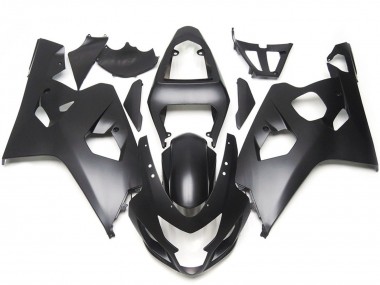 2004-2005 Matte Black Style Suzuki GSXR 600-750 Fairings for Sale