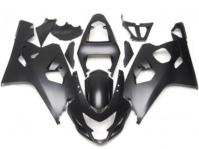 2004-2005 Matte Black Style Suzuki GSXR 600-750 Fairings for Sale