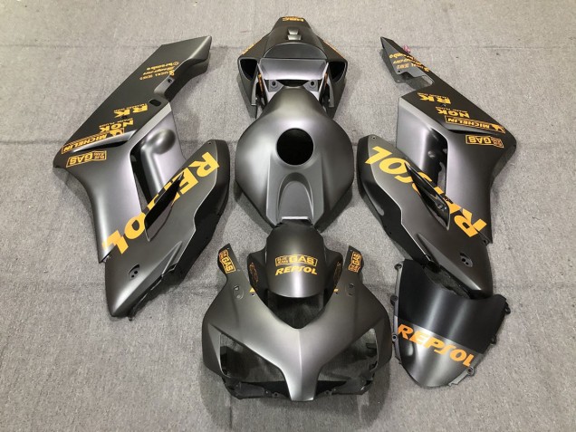 2004-2005 Matte Grey Orange Repsol Honda CBR1000RR Fairings for Sale
