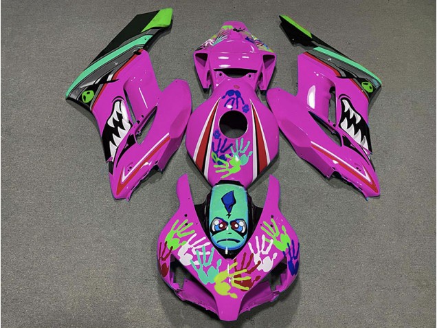 2004-2005 Pink Shark Honda CBR1000RR Fairings for Sale 2004-2005 Pink Shark Honda CBR1000RR Fairings for Sale