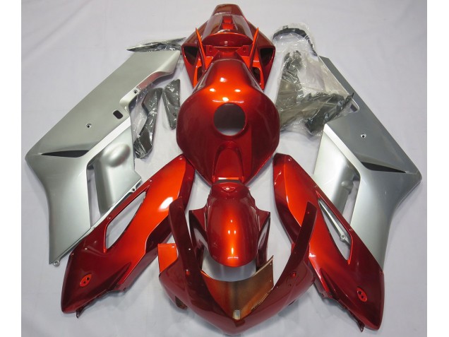 2004-2005 Red Silver Honda CBR1000RR Fairings for Sale 2004-2005 Red Silver Honda CBR1000RR Fairings for Sale