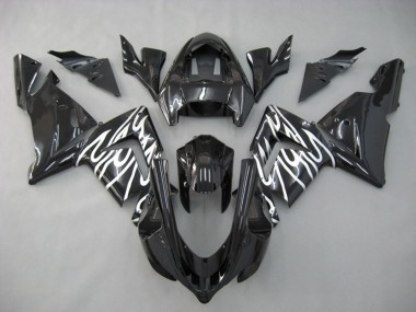 2004-2005 White Flame Kawasaki ZX10R Fairings for Sale