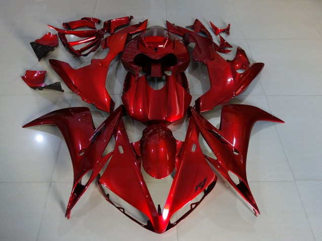 2004-2006 Deep Red Yamaha R1 Fairings for Sale 2004-2006 Deep Red Yamaha R1 Fairings for Sale