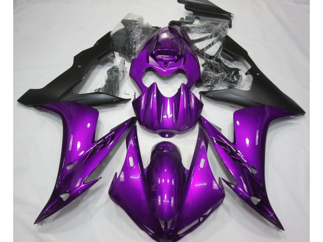 2004-2006 Gloss Purple & Black Yamaha R1 Fairings for Sale 2004-2006 Gloss Purple & Black Yamaha R1 Fairings for Sale