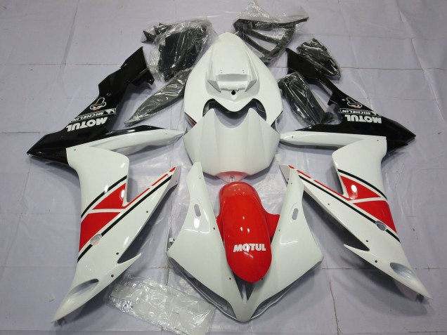 2004-2006 Oem Style Red and white Yamaha R1 Fairings for Sale 2004-2006 Oem Style Red and white Yamaha R1 Fairings for Sale