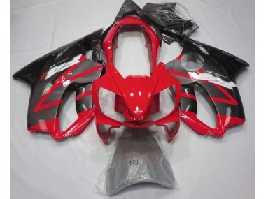 2004-2007 Gloss Red & Grey Honda CBR600 F4i Fairings for Sale