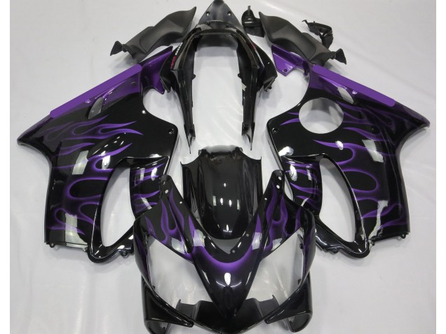 2004-2007 Purple Flame Honda CBR600 F4i Fairings for Sale