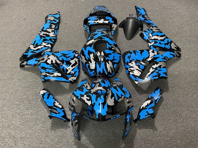 2005-2006 Camo & BLUE Honda CBR600RR Fairings for Sale 2005-2006 Camo & BLUE Honda CBR600RR Fairings for Sale