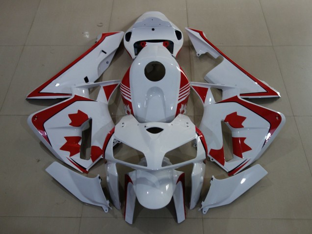 2005-2006 Gloss White Canada Honda CBR600RR Fairings for Sale
